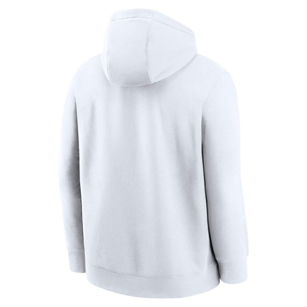 Atlanta Braves Logo Club Hoodie - White | Nike