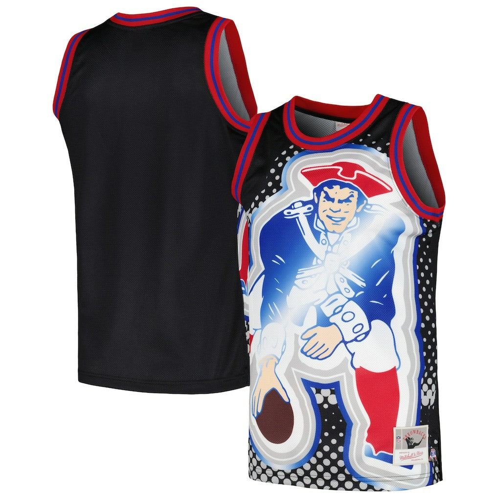 NFL New England Patriots Big Face 7.0 Fashion Tank Top