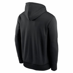 Baltimore Orioles Primary Wordmark Therma Hoodie - Black | Nike