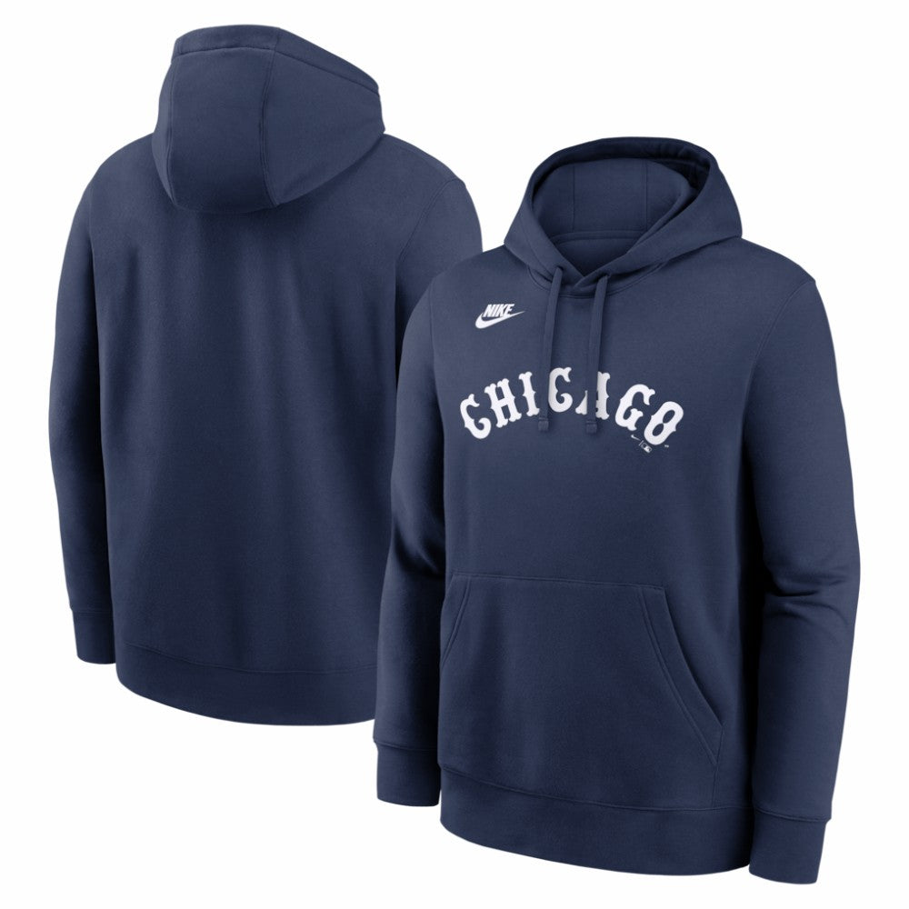 Chicago White Sox Cooperstown Collection Wordmark Club Hoodie - Navy | Nike