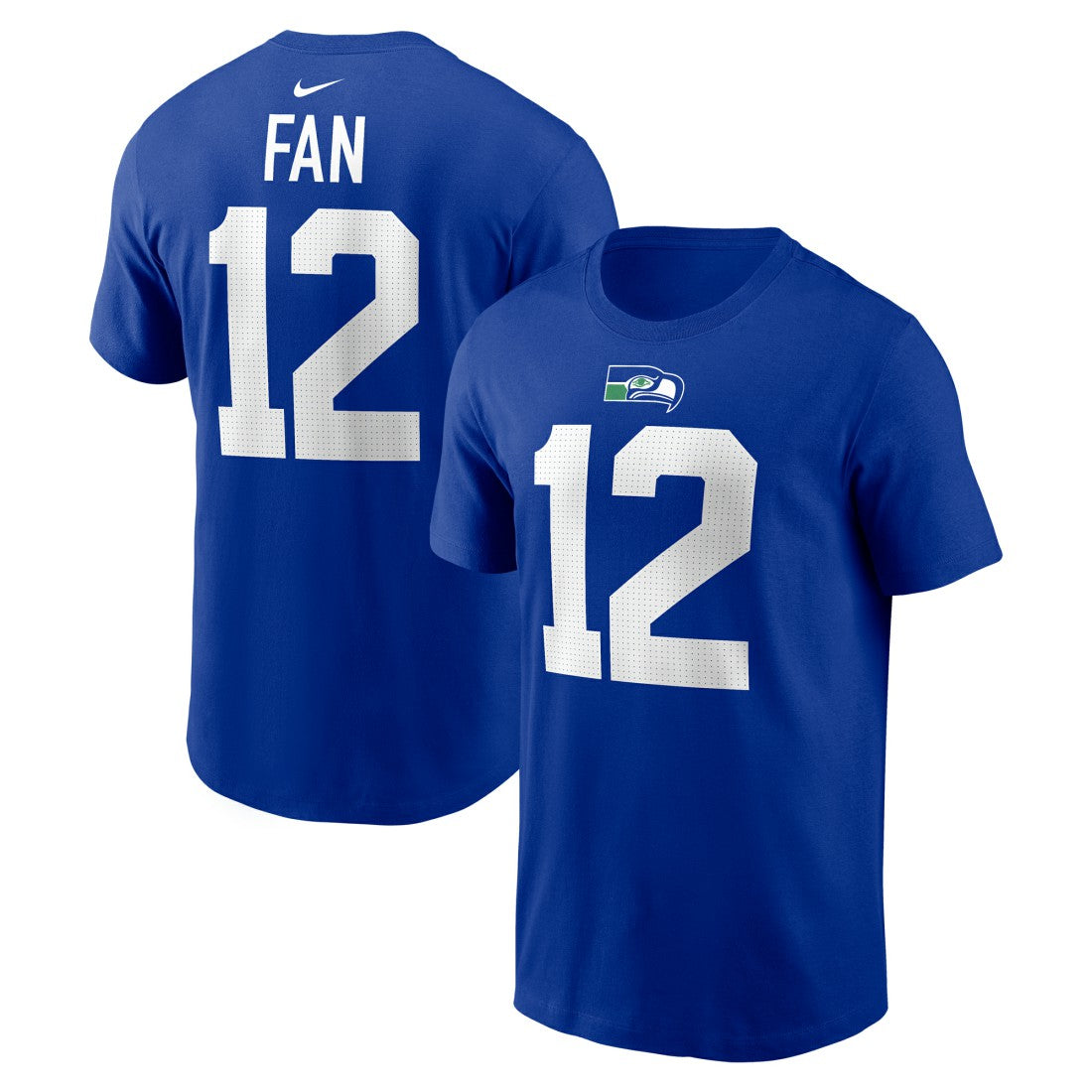 NFL Seattle Seahawks 12s  Player Name & Number T-Shirt