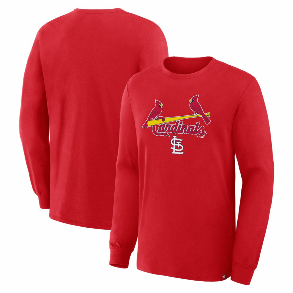St. Louis Cardinals Lock-Up Legacy Long Sleeve T-Shirt - Red