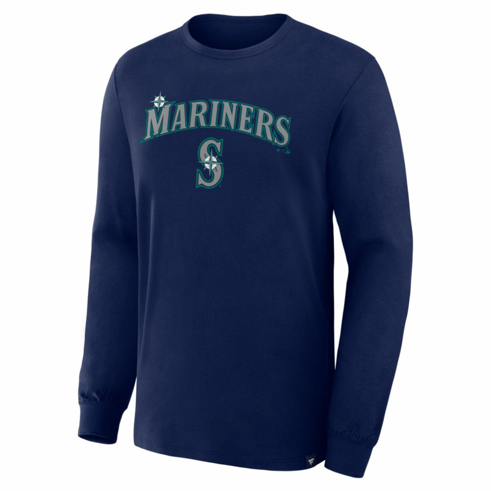 Seattle Mariners Lock-Up Legacy Long Sleeve T-Shirt - Navy