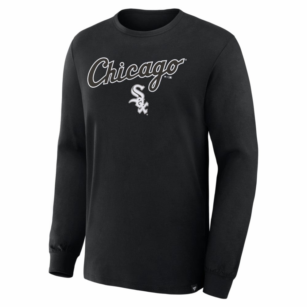 Chicago White Sox Lock-Up Legacy Long Sleeve T-Shirt - Black