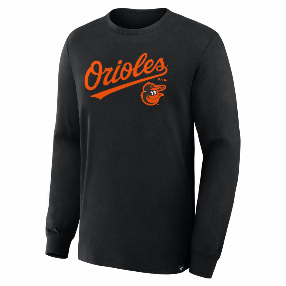 Baltimore Orioles Lock-Up Legacy Long Sleeve T-Shirt - Black
