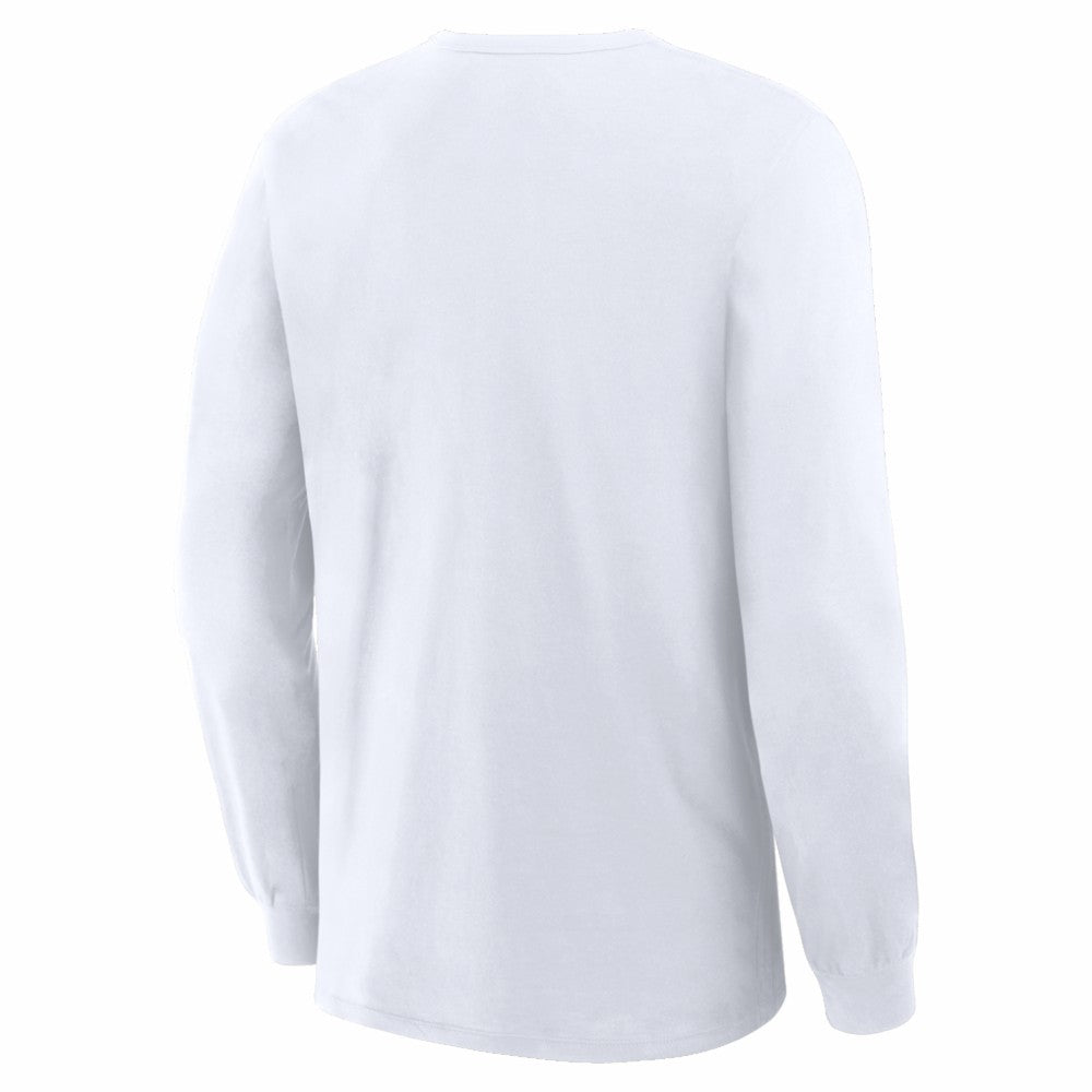 Athletics Lock-Up Legacy Long Sleeve T-Shirt - White