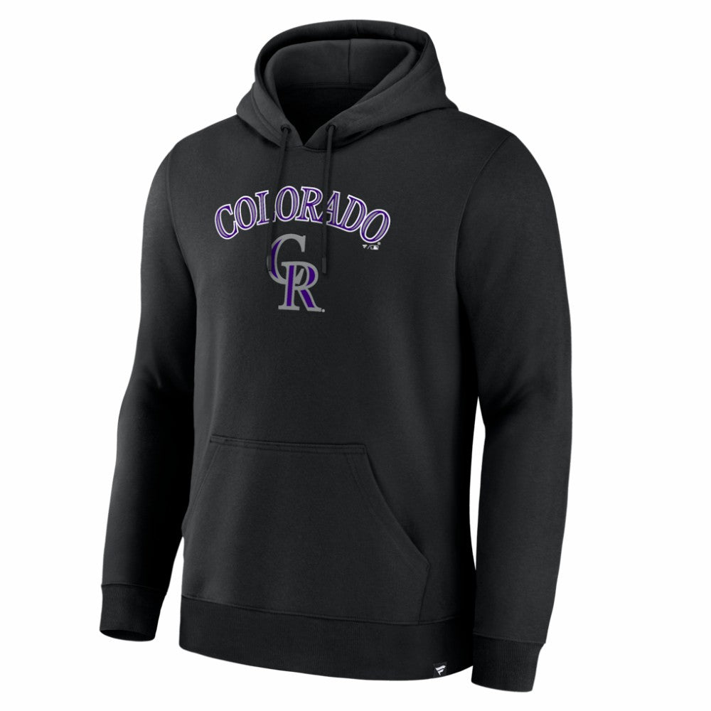 Colorado Rockies Lock-Up Legacy Hoodie - Black