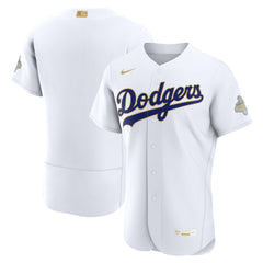 Los Angeles Dodgers 2026 Gold Collection Authentic Jersey - White | Nike