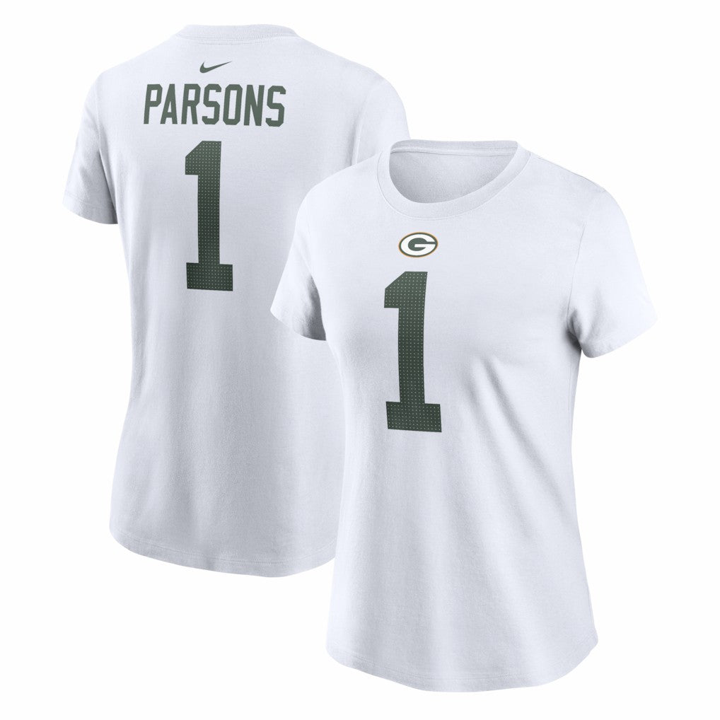 NFL Green Bay Packers Micah Parsons  Women's Player Name & Number T-Shirt