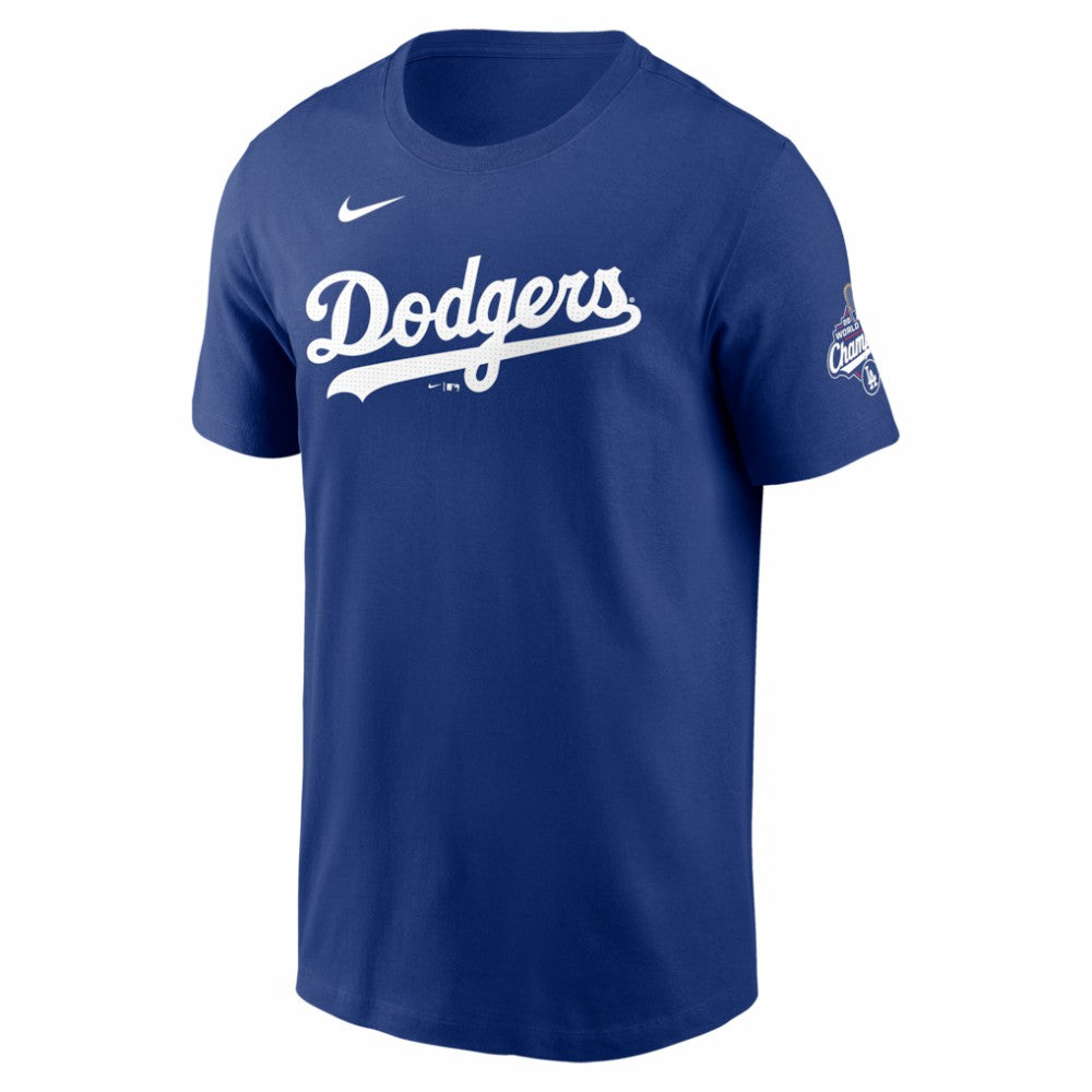 Shohei Ohtani Los Angeles Dodgers 2025 World Series Champions Name & Number T-Shirt - Royal | Nike