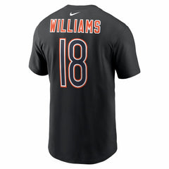 NFL Chicago Bears Caleb Williams  Carbon Name & Number T-Shirt