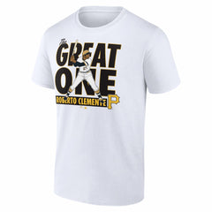 Roberto Clemente Pittsburgh Pirates Cooperstown Collection Player T-Shirt - White