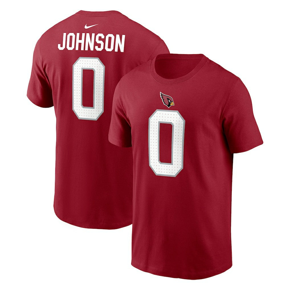 NFL Arizona Cardinals Will Johnson  Player Name & Number T-Shirt