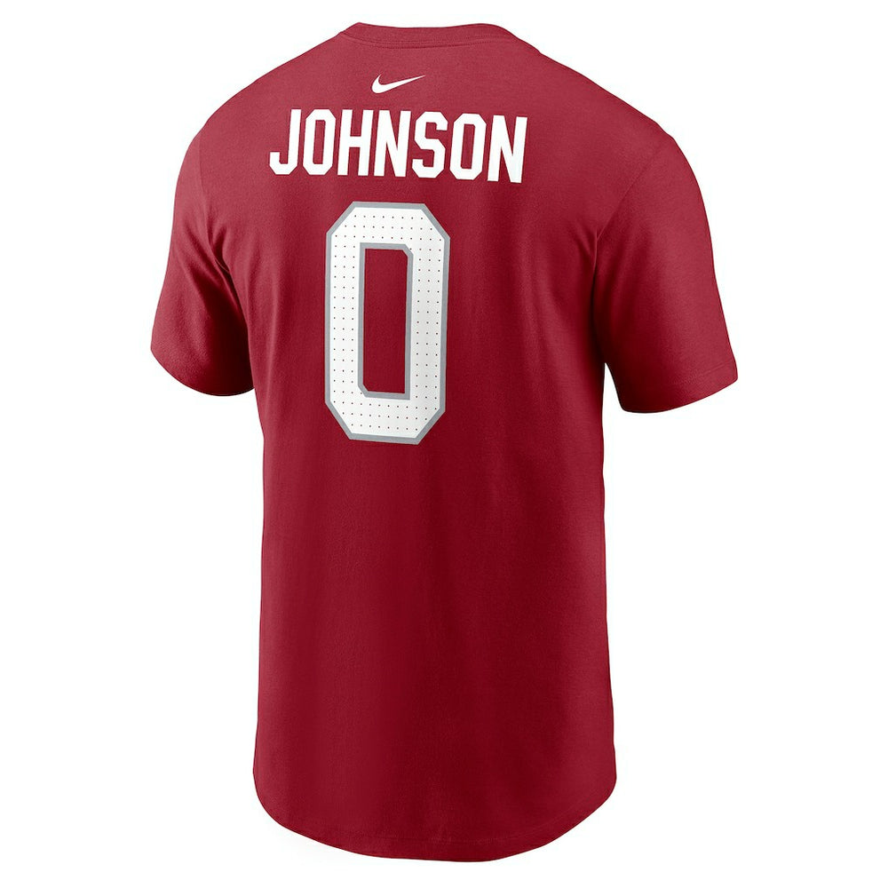 NFL Arizona Cardinals Will Johnson  Player Name & Number T-Shirt
