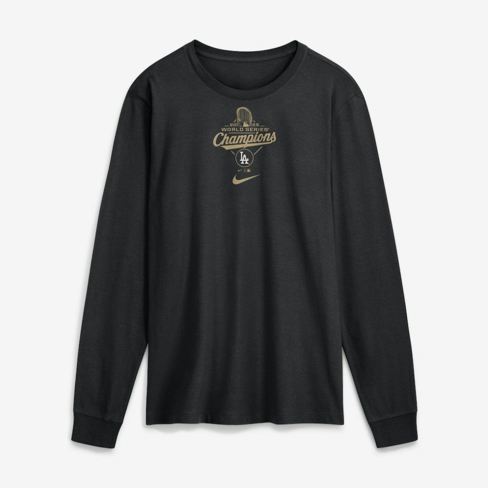 Los Angeles Dodgers 2026 Gold Collection Long Sleeve T-Shirt - Black | Nike