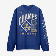 Los Angeles Dodgers 2026 Gold Collection Fleece Pullover - Royal | Nike