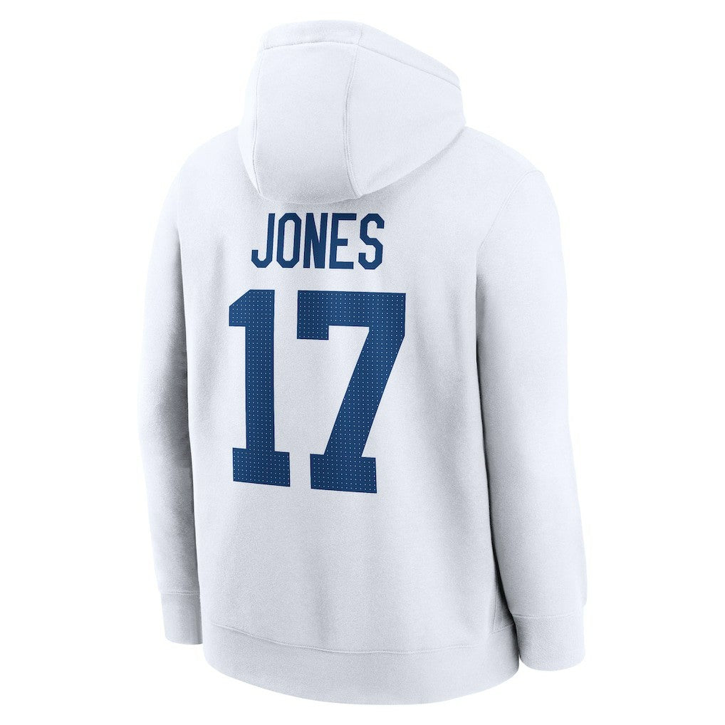 NFL Indianapolis Colts Daniel Jones  Player Name & Number Fleece Hoodie