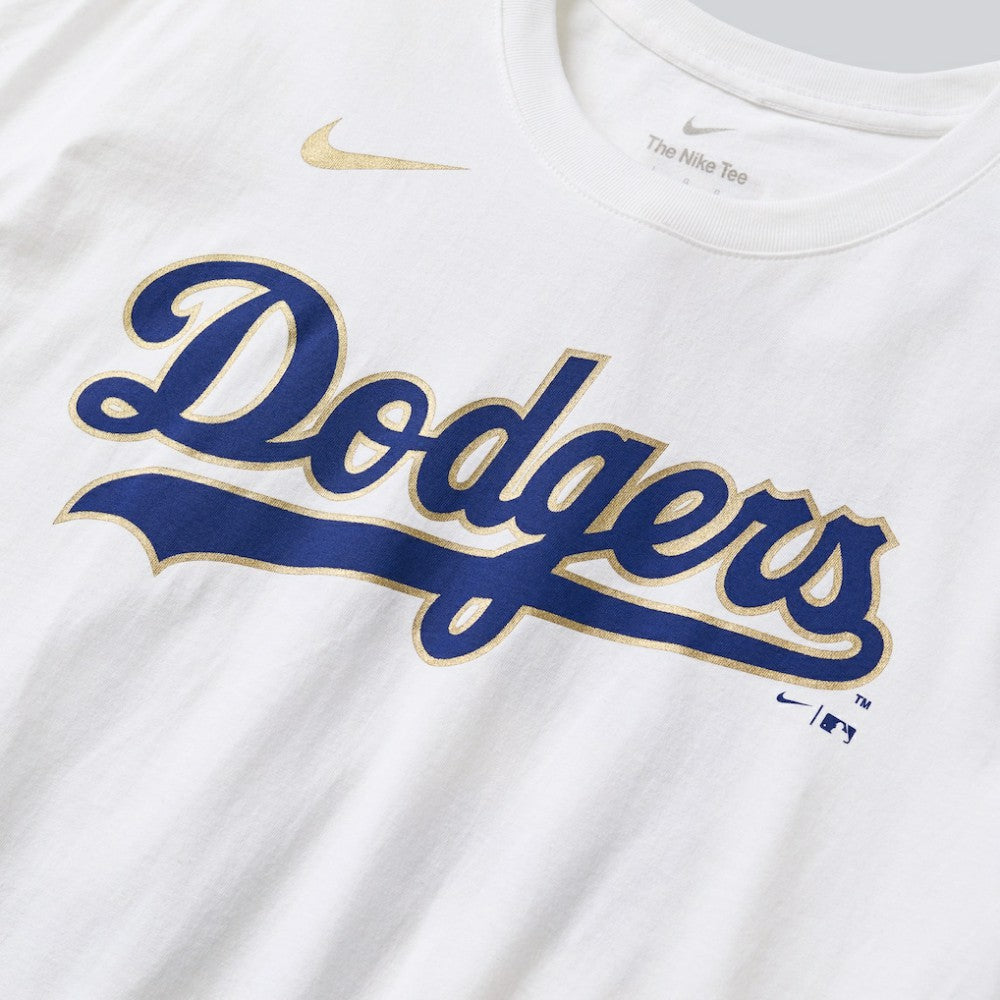 Shohei Ohtani Los Angeles Dodgers 2026 Gold Collection Name & Number T-Shirt - White | Nike