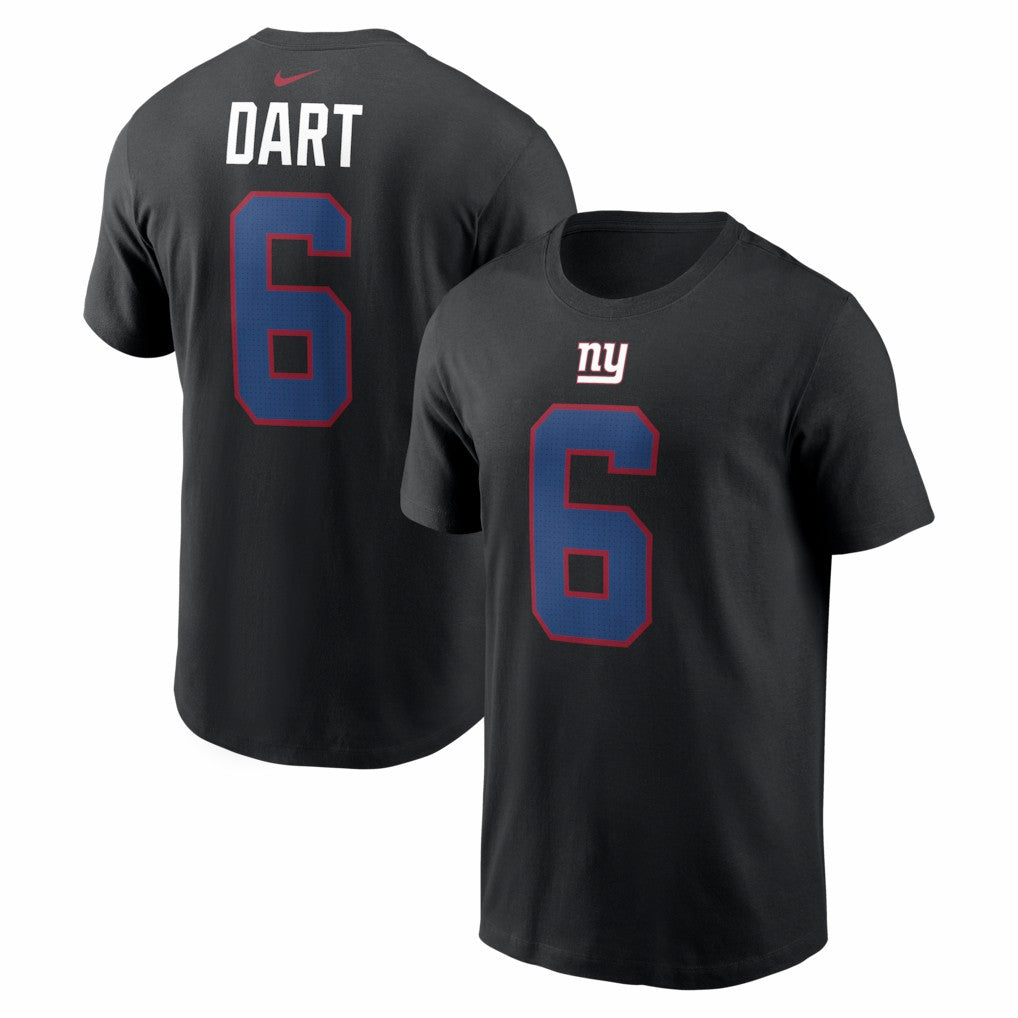 NFL New York Giants Jaxson Dart  Name & Number T-Shirt