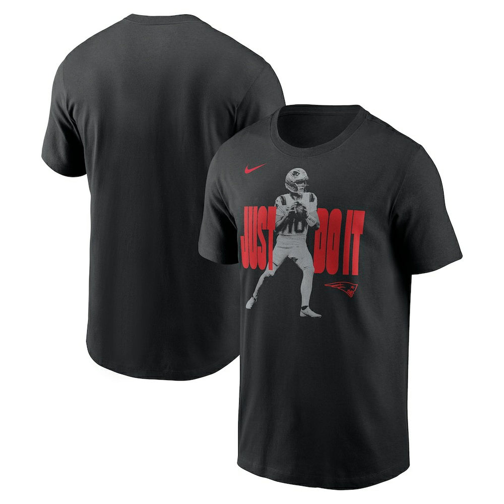 NFL New England Patriots Drake Maye  Just Do It T-Shirt