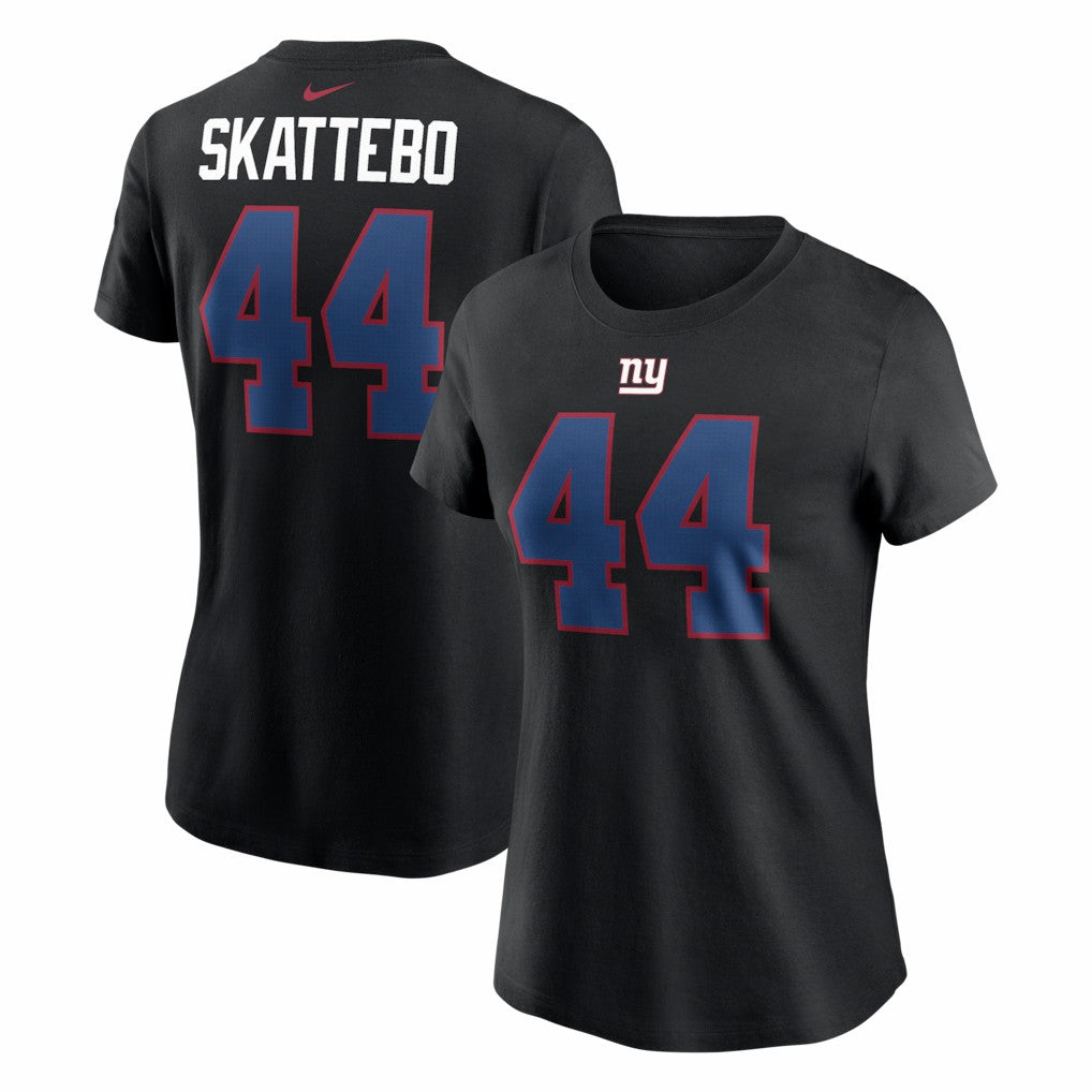 NFL New York Giants Cam Skattebo  Women's Name & Number T-Shirt