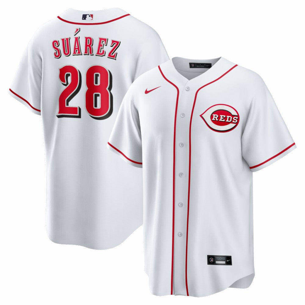 Eugenio Suárez Cincinnati Reds Home Replica Jersey - White | Nike