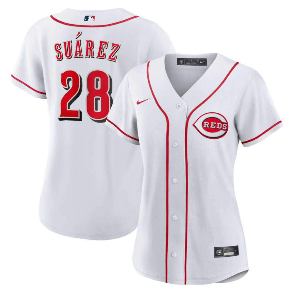 Eugenio Suárez Cincinnati Reds Women's Home Replica Jersey - White | Nike