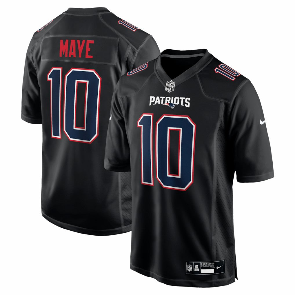 NFL New England Patriots Drake Maye  Game Jersey
