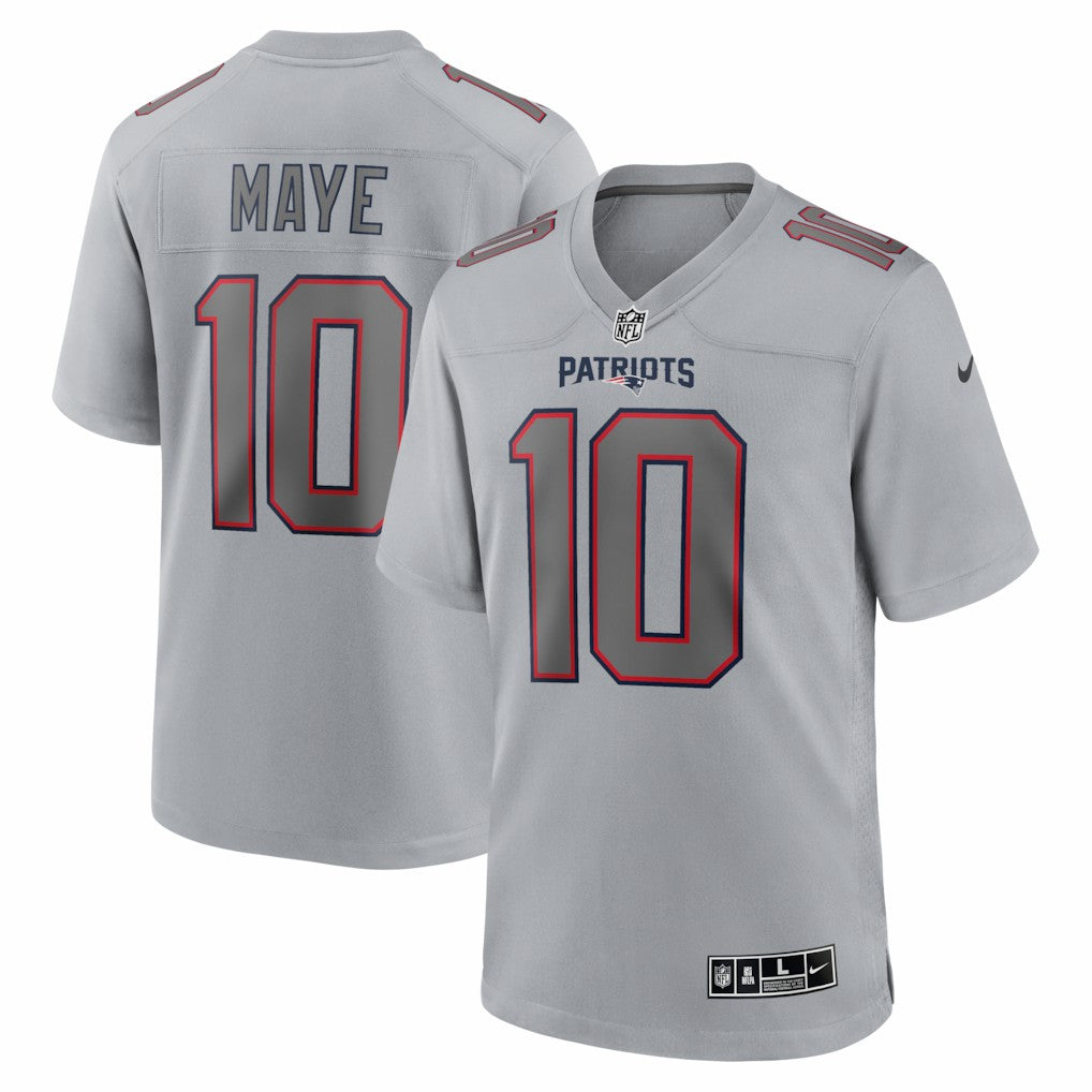 NFL New England Patriots Drake Maye  Atmosphere Fashion Game Jersey