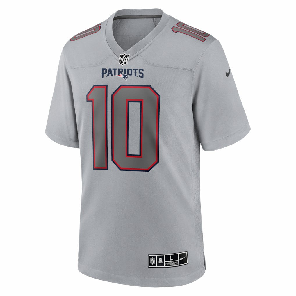NFL New England Patriots Drake Maye  Atmosphere Fashion Game Jersey