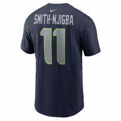 NFL Seattle Seahawks Jaxon Smith-Njigba  Super Bowl LX Patch Name & Number T-Shirt