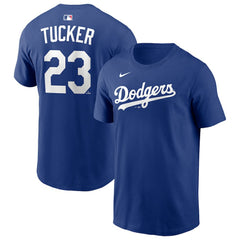 Kyle Tucker Los Angeles Dodgers Name & Number T-Shirt - Royal | Nike
