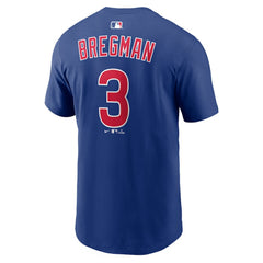 Alex Bregman Chicago Cubs Home Name & Number T-Shirt - Royal | Nike