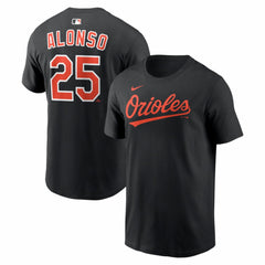 Pete Alonso Baltimore Orioles Home Name & Number T-Shirt - Black | Nike