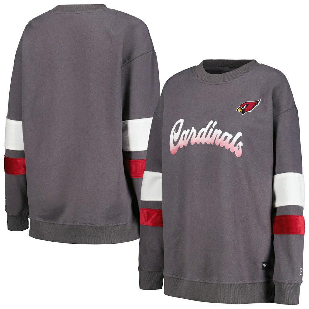 NFL Arizona Cardinals The Wild Collective Women's Fleece Pullover Sweatshirt