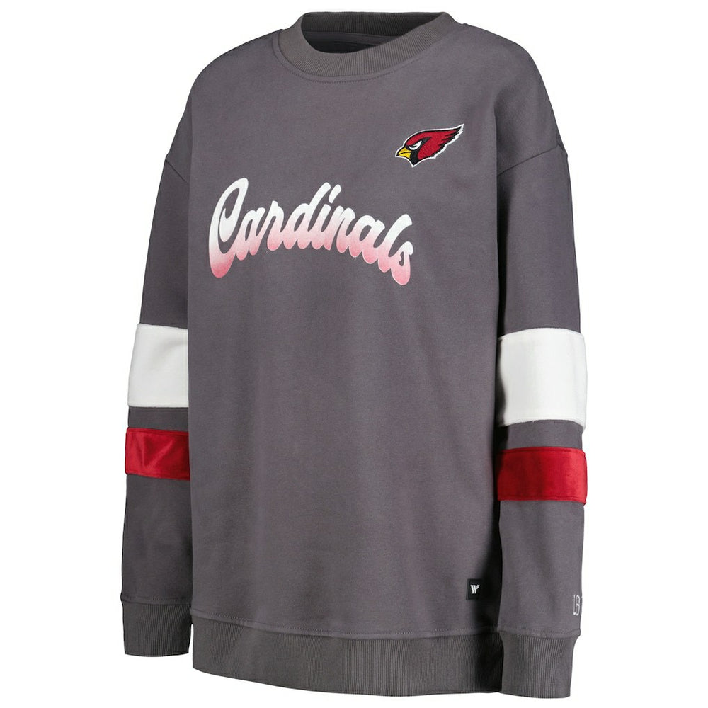 NFL Arizona Cardinals The Wild Collective Women's Fleece Pullover Sweatshirt