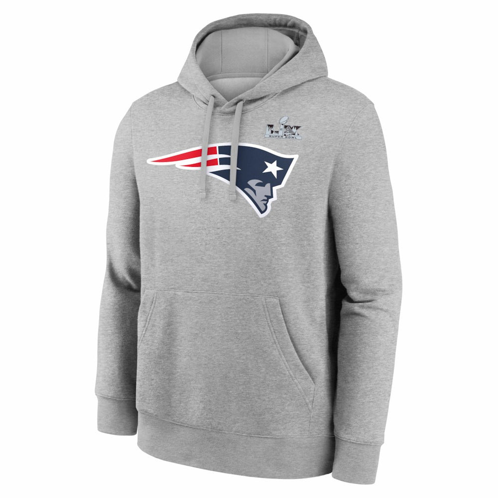 NFL New England Patriots Drake Maye  Super Bowl LX Patch Name & Number Hoodie