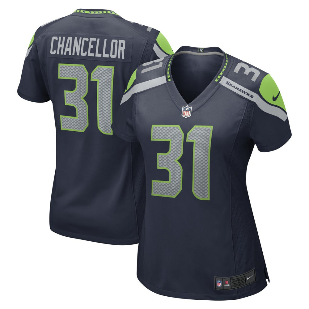 NFL Seattle Seahawks Kam Chancellor  Women's Retired Player Game Jersey