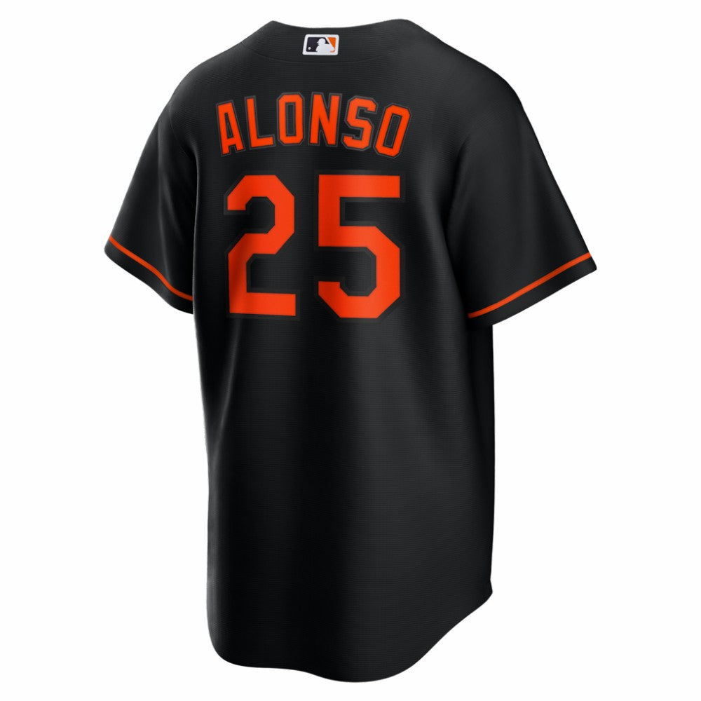 Pete Alonso Baltimore Orioles Alternate Replica Jersey - Black | Nike