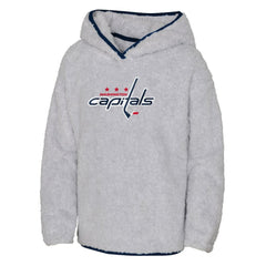 Washington Capitals Girls Youth Ultimate Teddy Fleece Pullover Hoodie