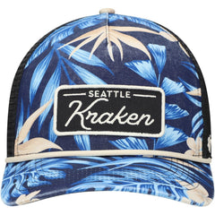 Seattle Kraken '47 Tropicalia Allover Print Trucker Adjustable Hat