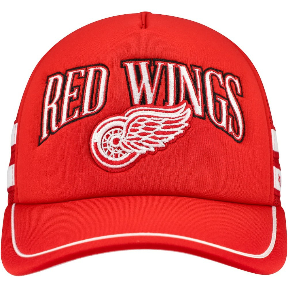 Detroit Red Wings '47 Sideband Stripes Trucker Snapback Hat