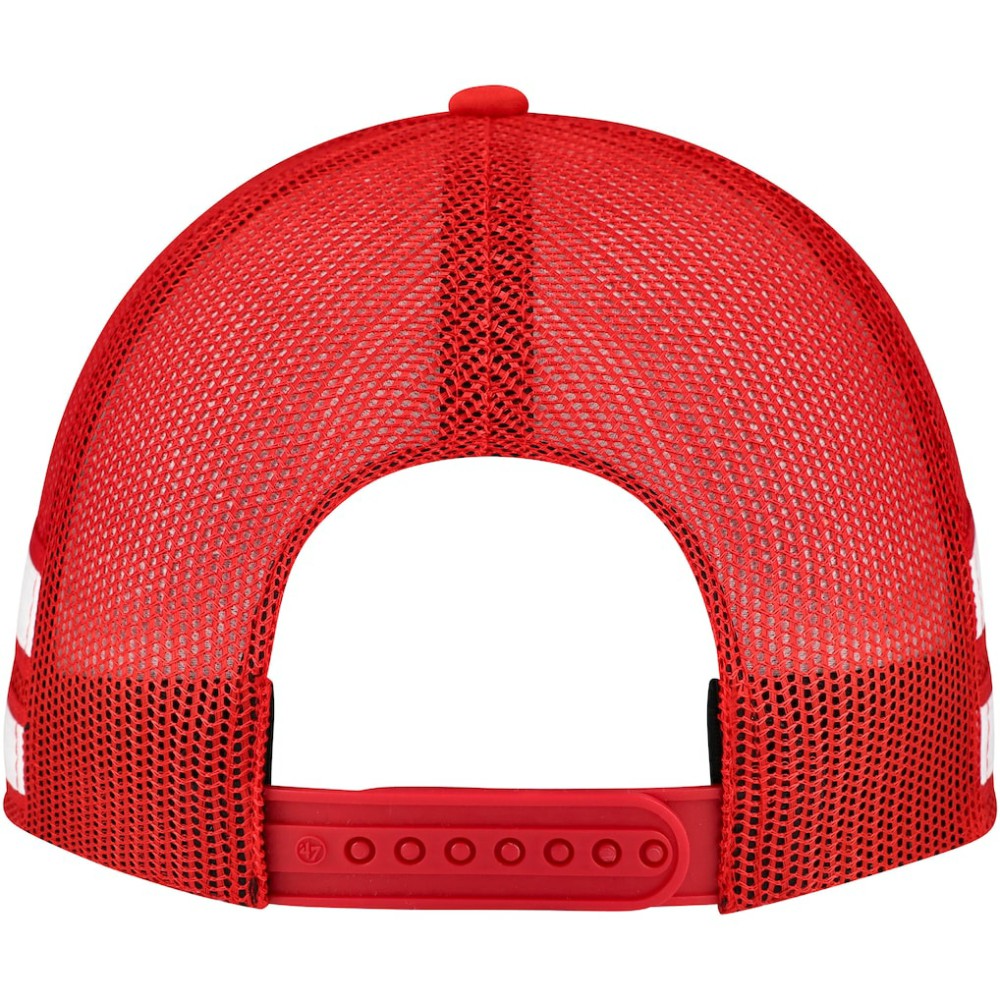 Detroit Red Wings '47 Sideband Stripes Trucker Snapback Hat