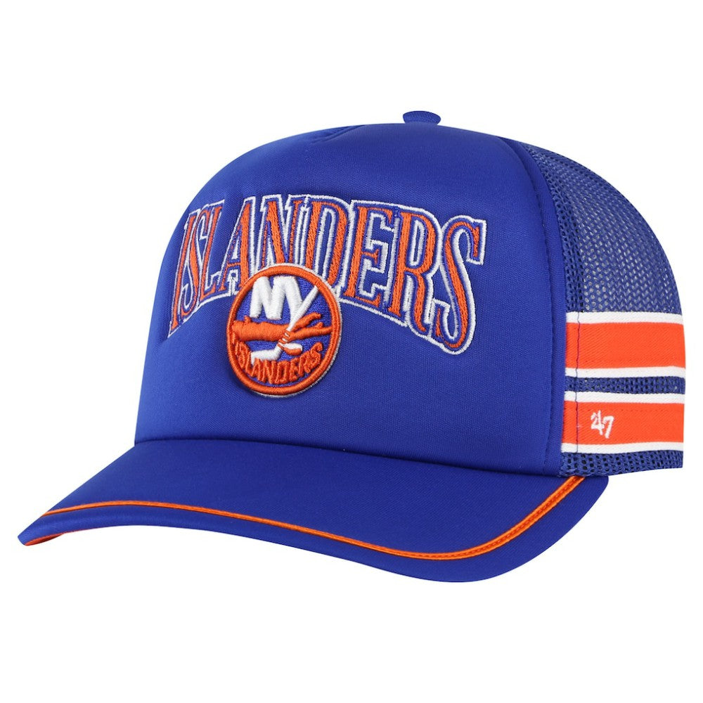 New York Islanders '47 Sideband Stripes Trucker Snapback Hat