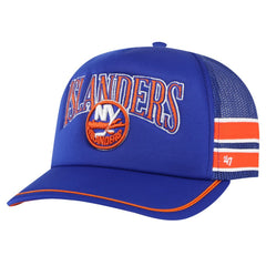 New York Islanders '47 Sideband Stripes Trucker Snapback Hat