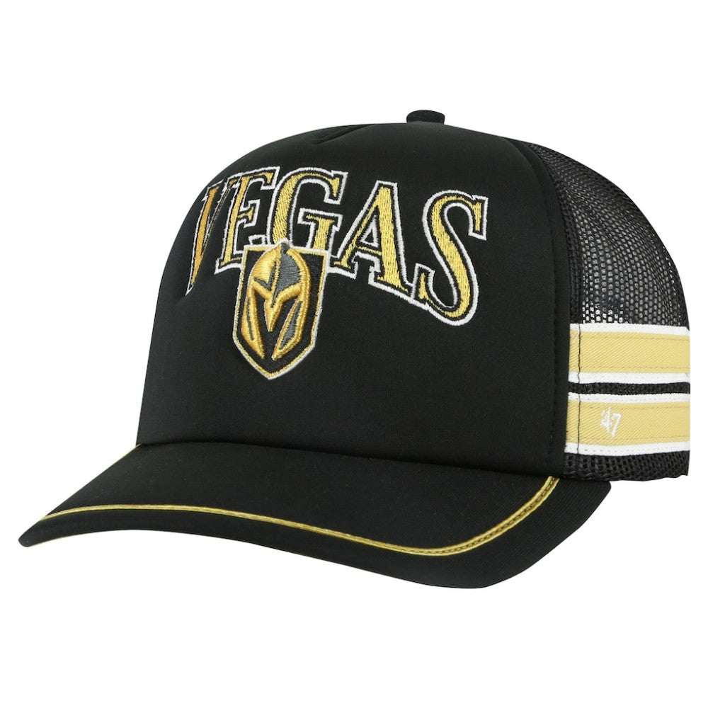 Vegas Golden Knights '47 Sideband Stripes Trucker Snapback Hat