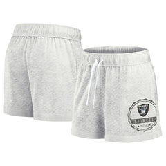 NFL Las Vegas Raiders Women's Vintage Badge Shorts