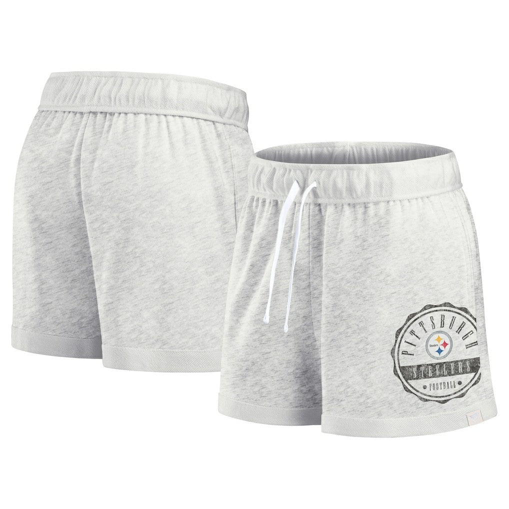 NFL Pittsburgh Steelers Women's Vintage Badge Shorts