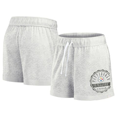 NFL Pittsburgh Steelers Women's Vintage Badge Shorts
