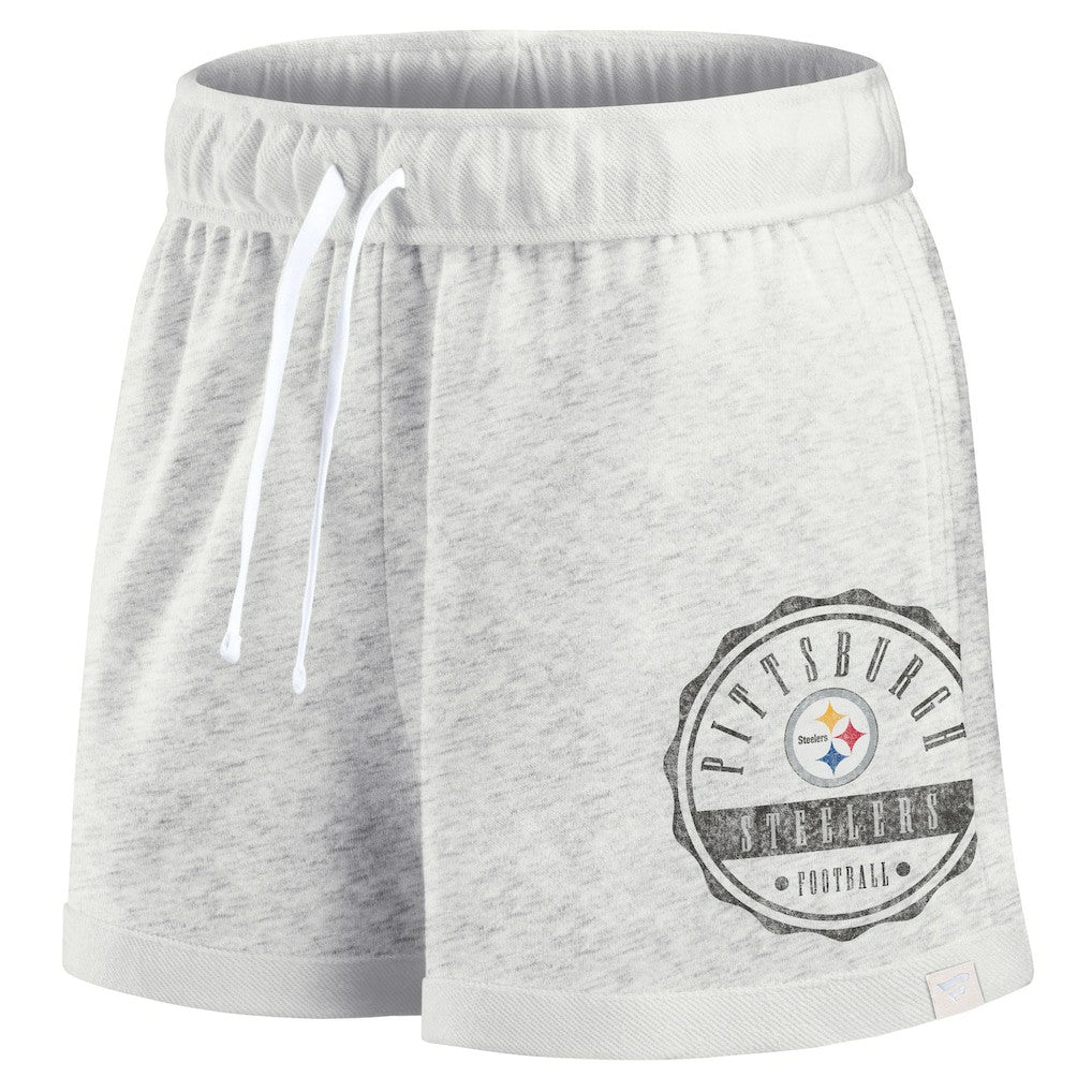 NFL Pittsburgh Steelers Women's Vintage Badge Shorts